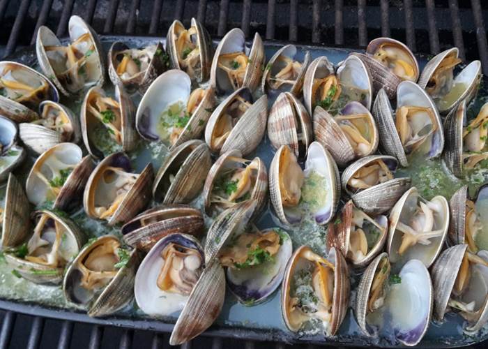 Palourdes à la plancha
