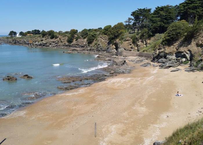 Pornic - la plage de la fontaine aux bretons