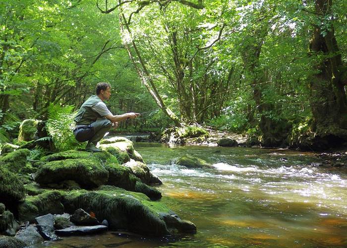 Pêche à la mouche sur la Triouzoune