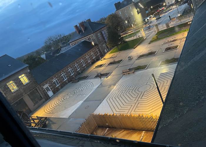 Labyrinthes , quartier Cathedral endormi