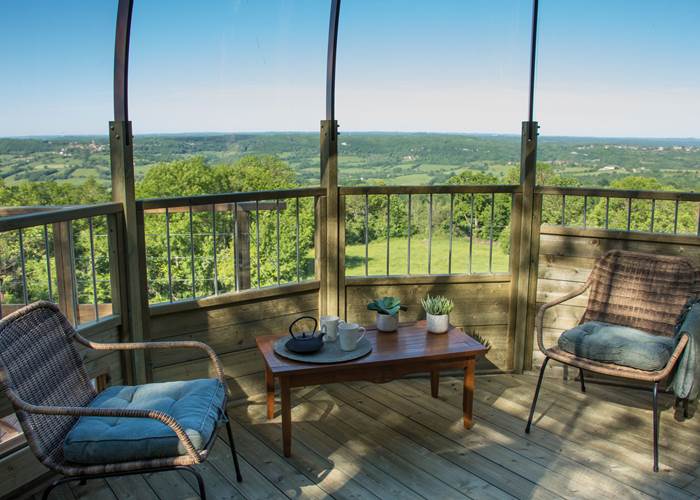 Habitat insolite, vue sur les etoiles et Turenne