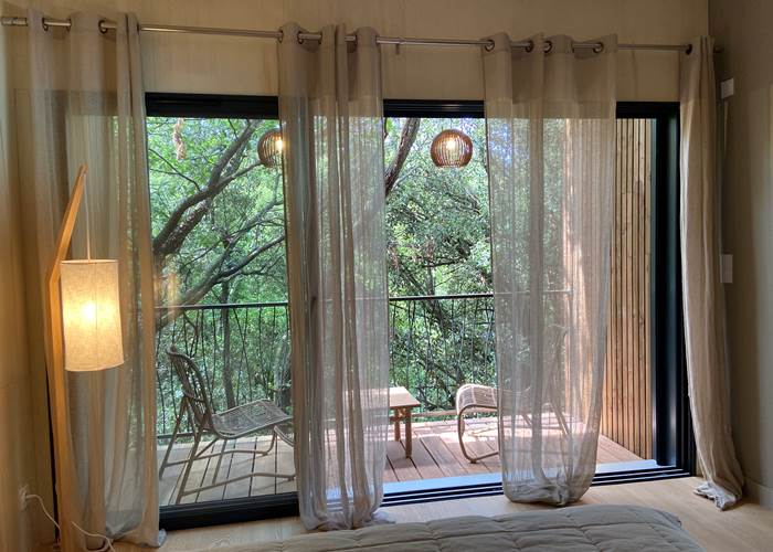 le balcon intime et discret