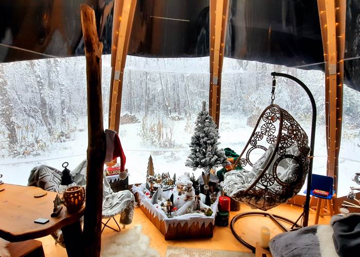 Intérieur de la bulle-news