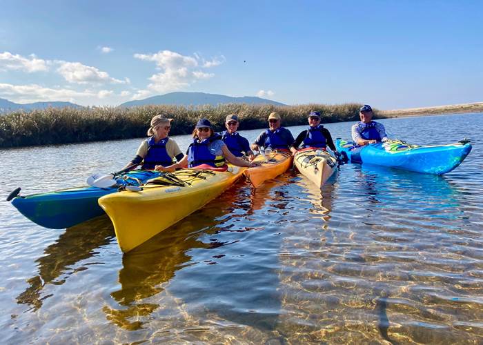 Abbartello kayak paddle Corse