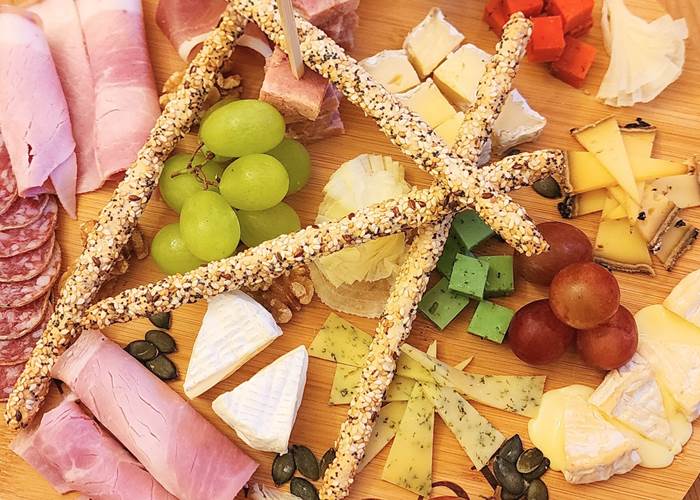 Planche Fromages et charcuterie