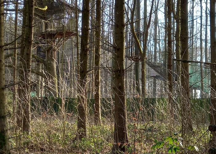 Si vous regardez bien vous voyez les cabanes du Fraxinus
