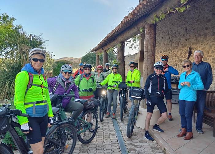 Les groupes de cyclo à la découverte du Minervois