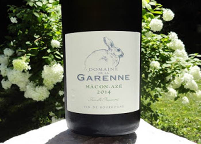 Mâcon-Azé  Domaine des Garennes 14 € les 75 cl 2014-2015-2016