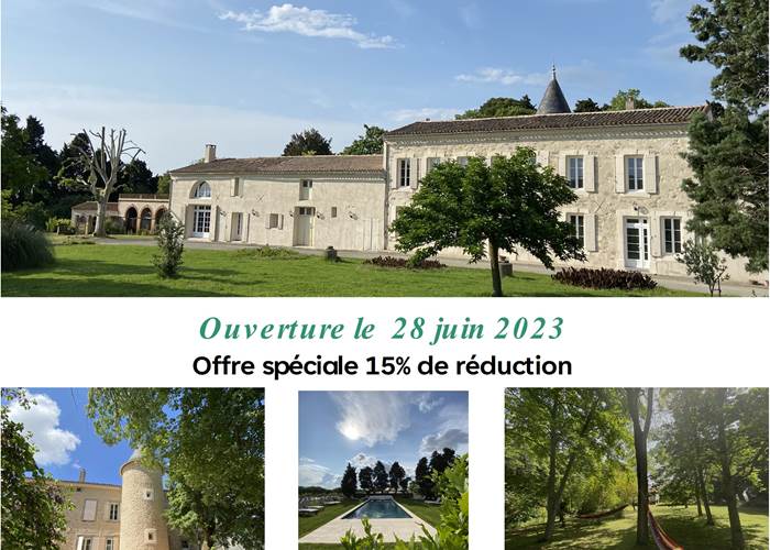 Ouverture Domaine de Lanis Castelnaudary Chambres Hotes