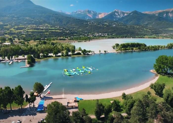 Le plan d'Eau d'Embrun