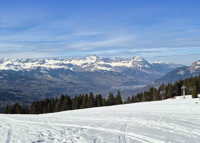 Itinéraire raquette du plateau du Prarion (Houches)
