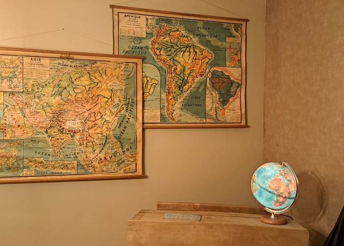 Le décors de l'ancienne école