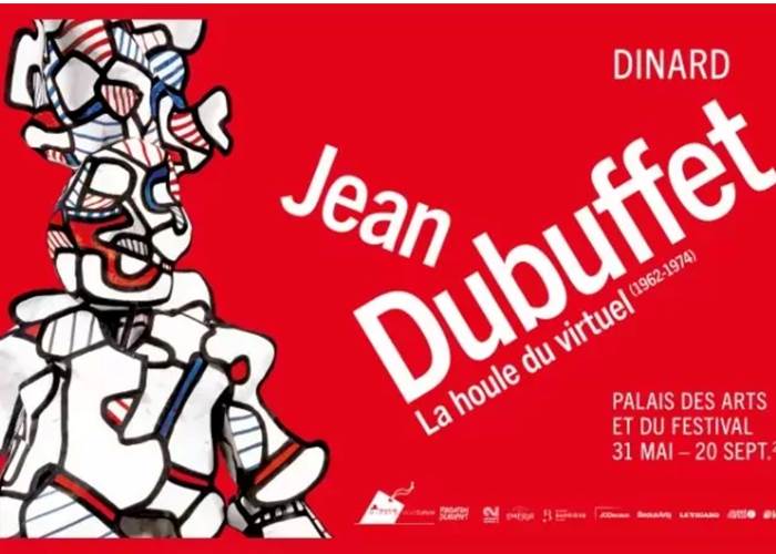 Clos de la Fontaine Dinard expo Dubuffet