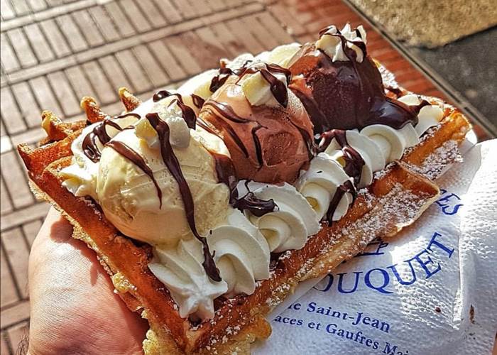 Gaufre des Mignardises au Touquet