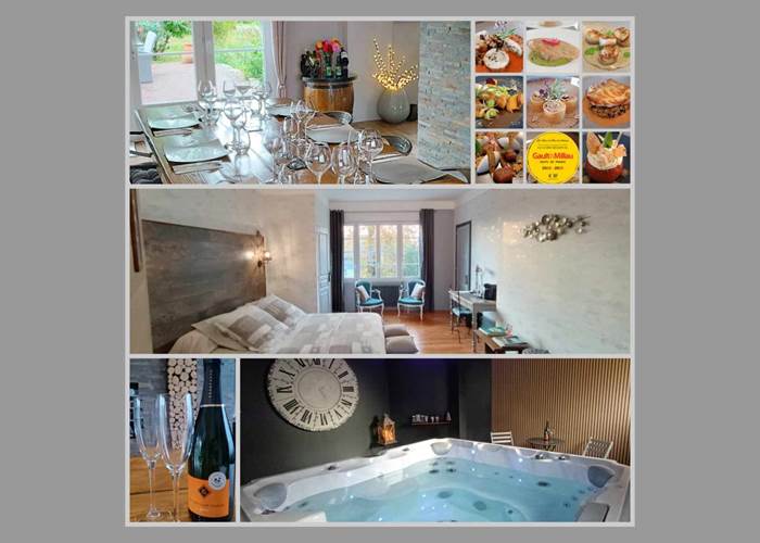 UN RÊVE DE DETENTE ET DE GASTRONOMIE + 1Btle CHAMPAGNE