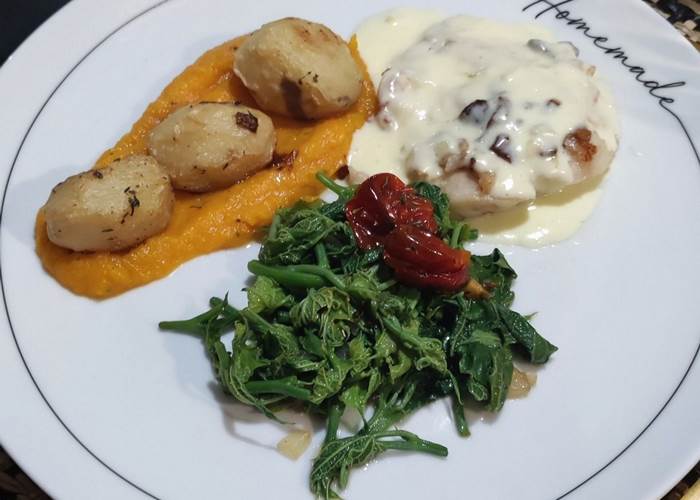 Filet de mérou sauce combava