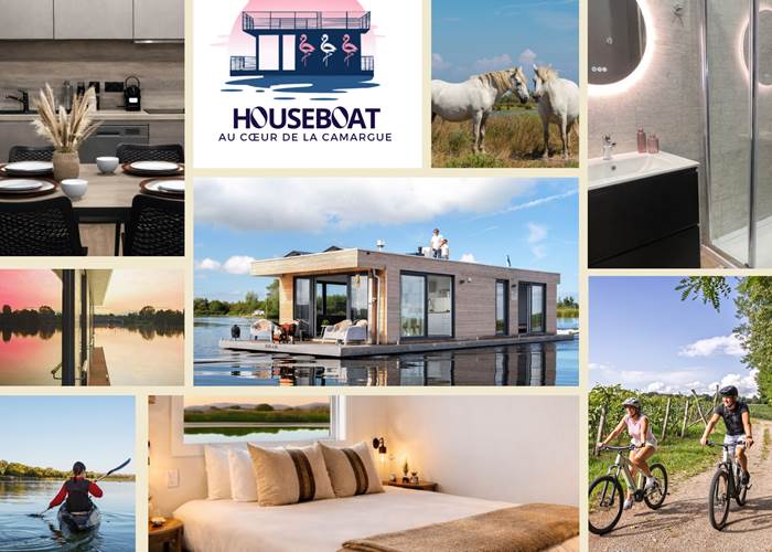 Houseboat Camargue - Logement insolite en Camargue