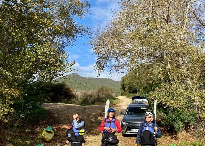 Abbartello kayak Rizzanese 18nov2025 preparatifs