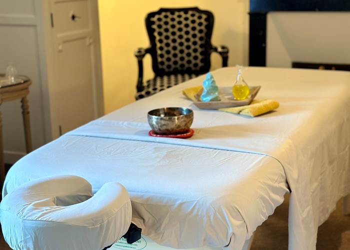 massage relaxant et personnalisé, instant suspendu à la Demeure du Porzou