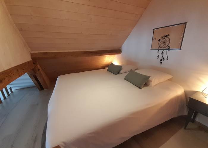 la mezzanine avec lit king size