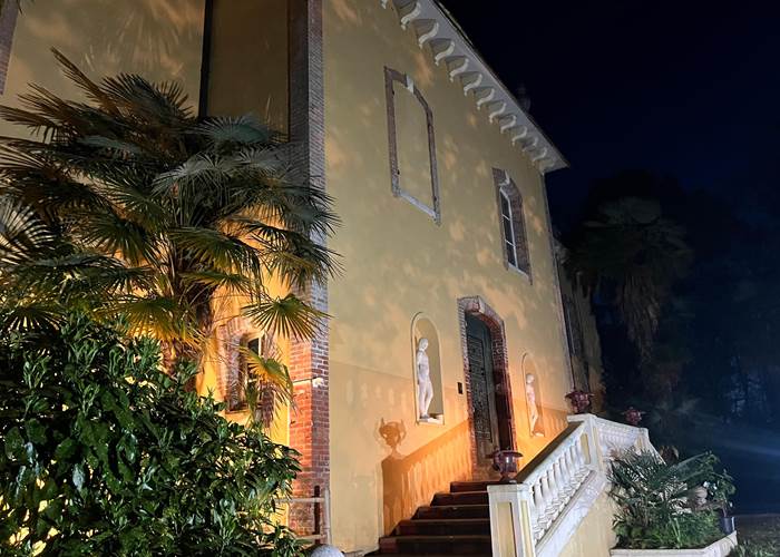 Le château sous la lumière