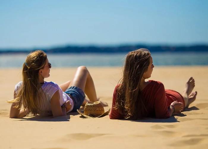 Détente à la plage