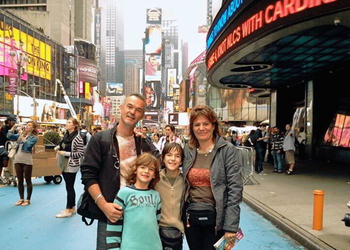 Petite pause a Manhattan