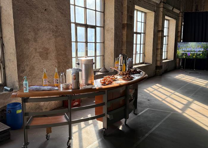 Petit-déjeuner à la Halle au charbon