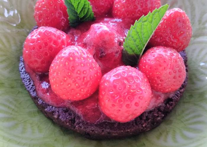 Tartelette cétogène framboise