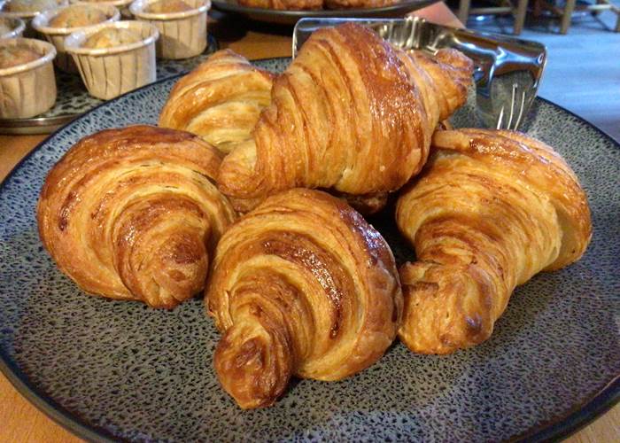Croissants maisons.