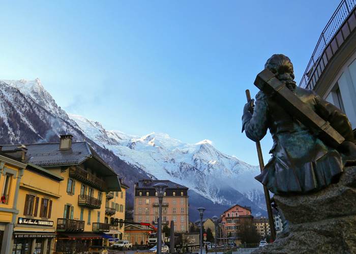 Chamonix Mont Blanc valley