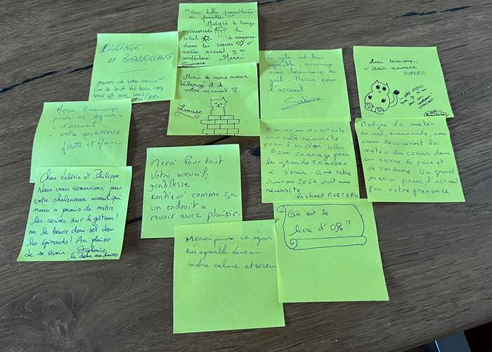 petits messages de la famille H., rassemblement familial 20052024