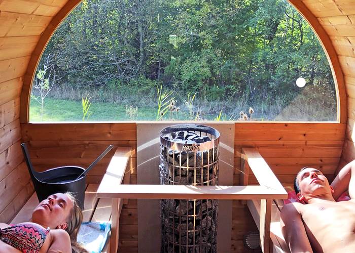 Sauna a vitre panoramique-page