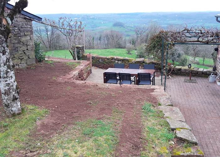 Une nouvelle terrasse à la Maison des Etoiles