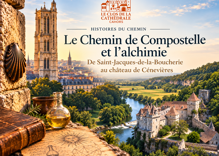 Le Chemin de Compostelle, entre Paris et Cénevières