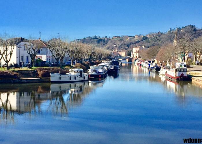 MOISSAC - Les canaux de la ville
