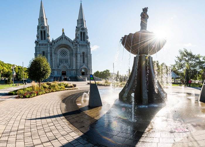 le sanctuaire Sainte Anne de Beaupré