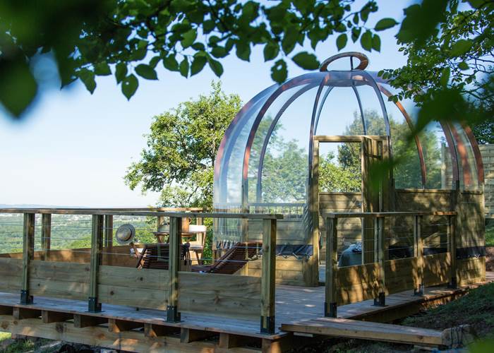 Habitat insolite, vue sur les etoiles et Turenne