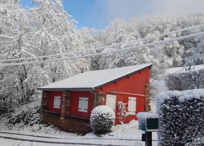 Cassiopée sous la neige