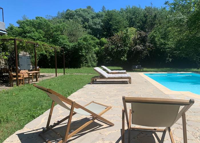 L'AUBERGE DU RANC: la piscine