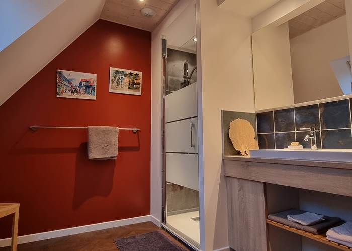 Au Pré du Chêne - Salle de bain partagée