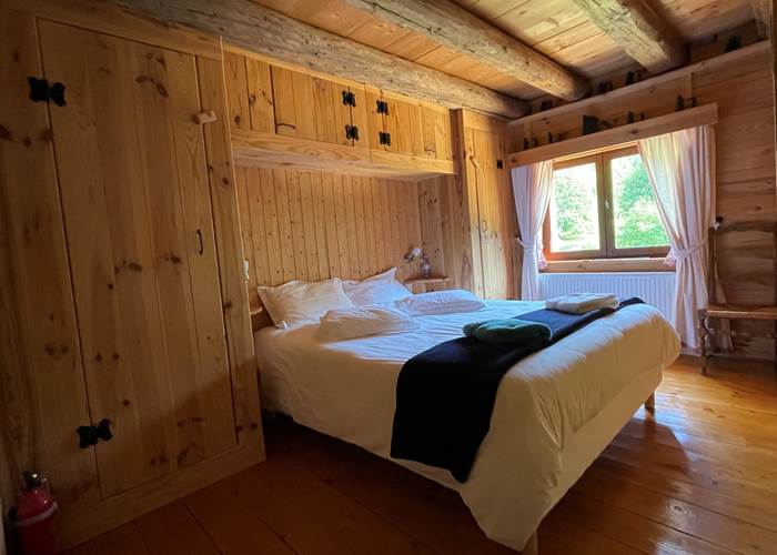 Chambre supérieur Rhodiole avec SDB vue montagne