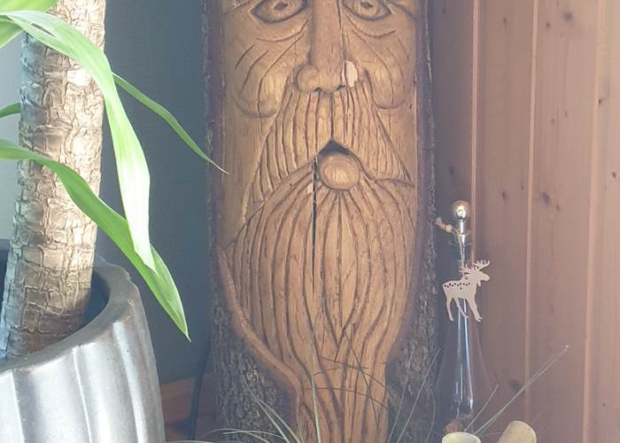 Sculpture sur bois