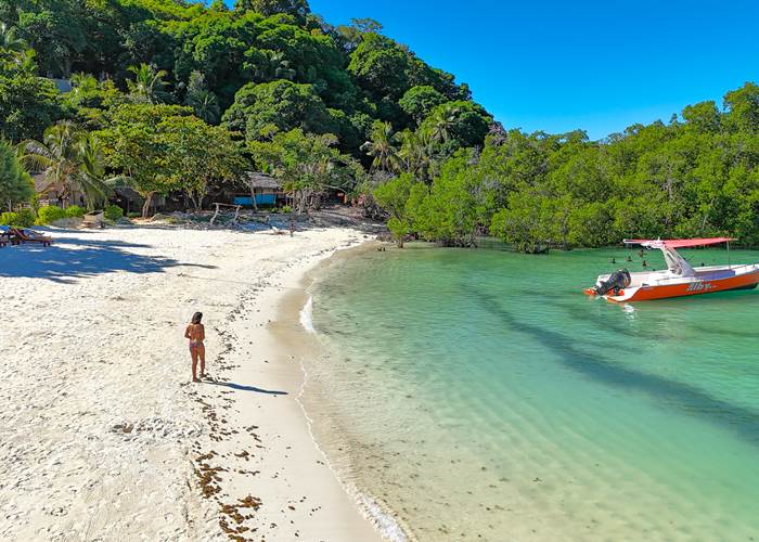 Plage paradisiaque Nosy Be