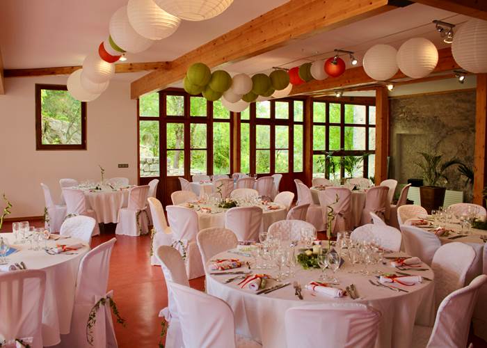 Configuration repas - Tables rondes