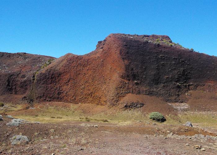 Sur la route de la Fournaise