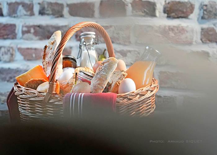 Panier Petit Déjeuner - La Ferme du Parc