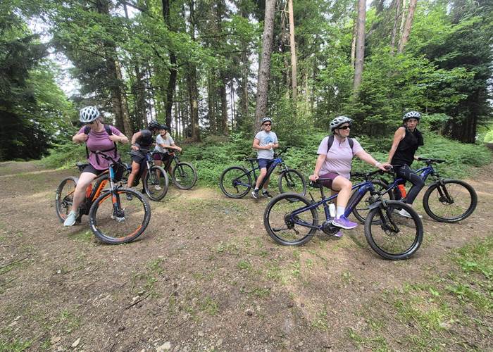 dans les bois de Bournazel