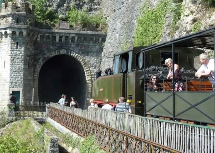 Train vapeur de Martel