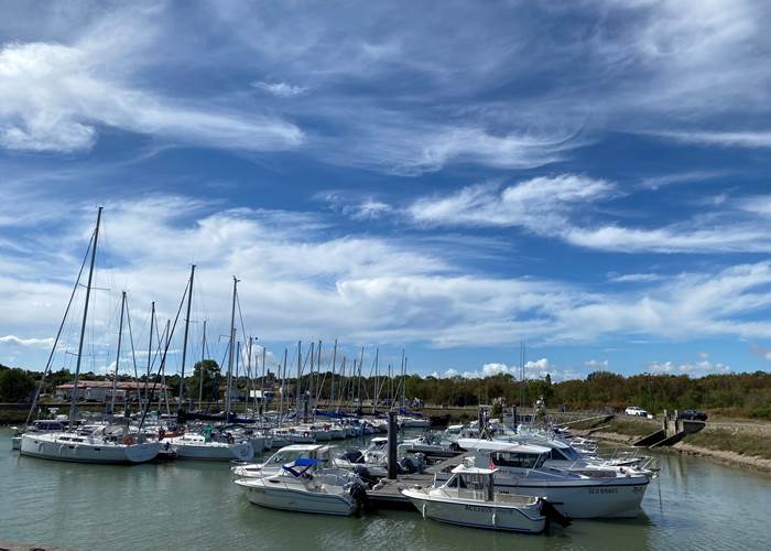 Le port de Meschers-sur-Gironde